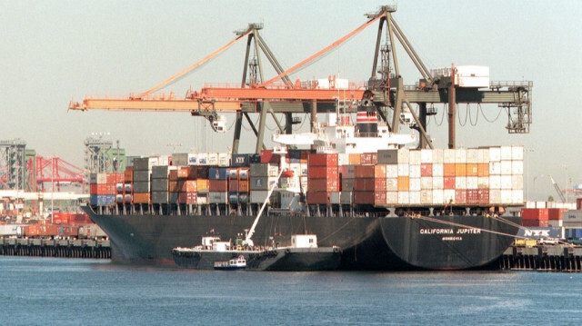 Le porte-conteneurs "California Jupiter" appartenant à la compagnie maritime japonaise Nippon Yusen K.K..