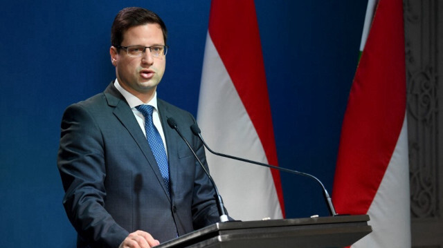 Le directeur de cabinet du dirigeant nationaliste, Gergely Gulyas.