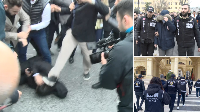 Büyükçekmece Belediyesi'ne rüşvet operasyonunu haberleştiren gazeteciler, CHP'lilerin saldırısına uğradı.