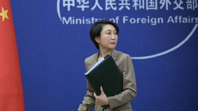 La porte-parole du ministère chinois des Affaires étrangères, Mao Ning.