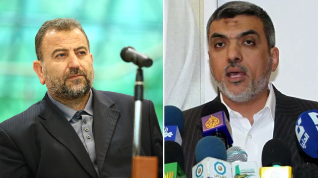 Hamas yöneticilerinden Salih el-Aruri - Hamas Siyasi Büro Üyesi İzzet El-Rişk
