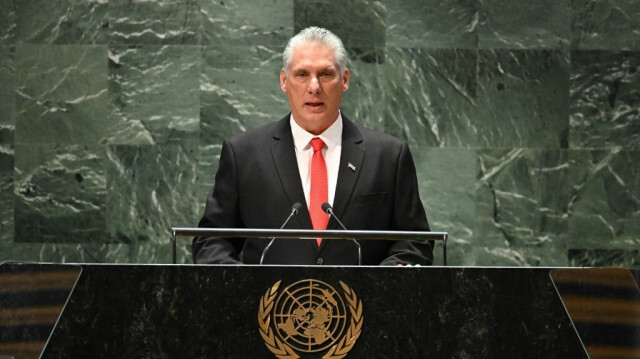 Le président cubain, Miguel Díaz-Canel.