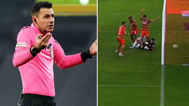Efecan Karaca'nın attığı gol 10 dakika incelendi.