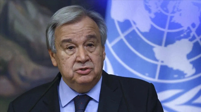 Birleşmiş Milletler Genel Sekreteri Antonio Guterres.