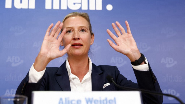 La co-dirigeante du parti allemand d'extrême droite AfD, Alice Weidel.