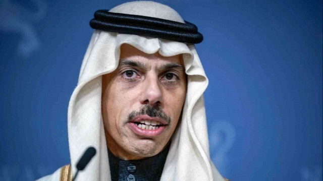  Le ministre saoudien des Affaires étrangères, Faisal bin Farhan, le 16 janvier 2024.