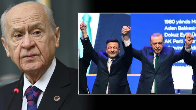 Devlet Bahçeli - Hamza Dağ - Recep Tayyip Erdoğan