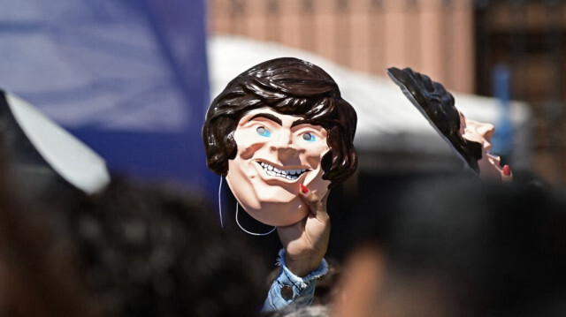La CGT et des mouvements de gauche préparent une manifestation "massive" contre les réformes dérégulatrices de Javier Milei, en Argentine, le 24 janvier 2024.