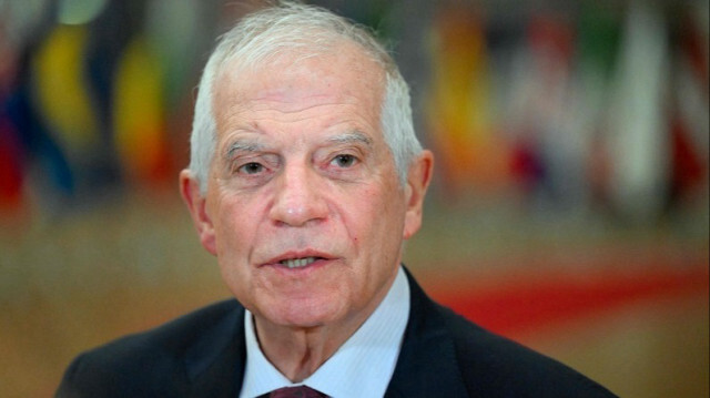 Le commissaire européen aux Affaires étrangères et à la politique de sécurité,Josep Borrell, avant la réunion du Conseil des Affaires étrangères (CAE) au siège de l'UE à Bruxelles, le 22 janvier 2024.