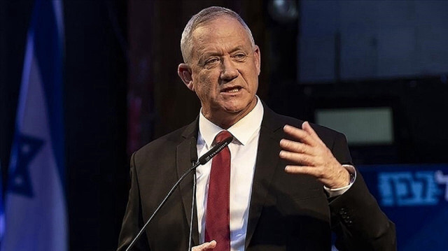  İsrail Savaş Kabinesi Üyesi Benny Gantz