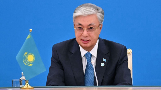 Le président du Kazakhstan, Kassym-Jomart Tokayev.