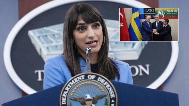 Pentagon Sözcü Yardımcısı Sabrina Singh.