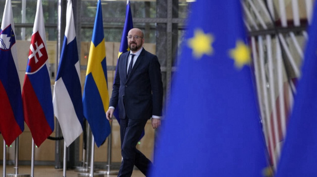 Le Premier ministre belge Charles Michel arrive à un sommet spécial du Conseil européen à Bruxelles, le 20 février 2020.