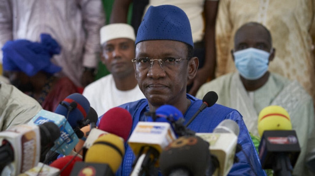 L'actuel chef du gouvernement malien Choguel Kokalla Maiga, le 28 mai 2021.
