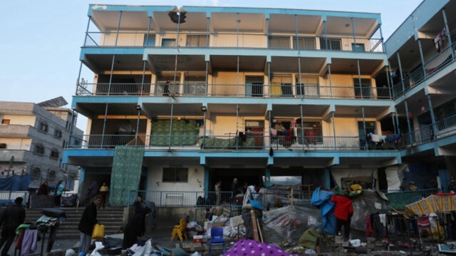 L'école de l'UNRWA ciblée par des attaques israéliennes lundi 29 janvier 2024, est située dans le quartier d'Al-Rimal, à l'ouest de la ville de Gaza.