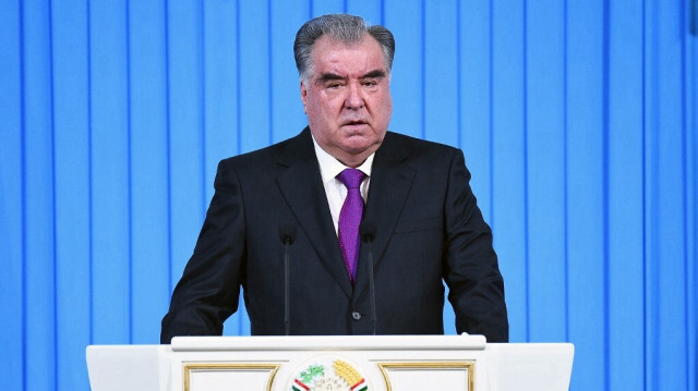 Le président du Tadjikistan Emomali Rakhmon.
