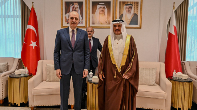TBMM Başkanı Numan Kurtulmuş, Temsilciler Meclisi Başkanı Ahmed Al Musalam ile görüştü.