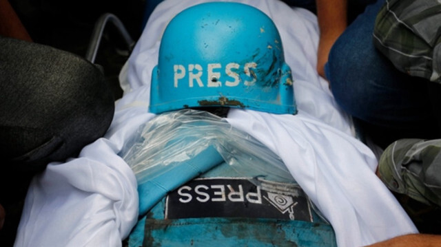 Gazze Şeridi'nde 7 Ekim 2023'ten bu yana 121 gazeteci yaşamını yitirdi.