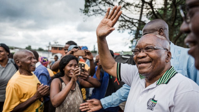 L'ancien Président Sudafricain Jacob Zuma. 