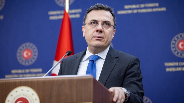 Le porte-parole du ministère turc des Affaires étrangères, Öncü Keçeli.
