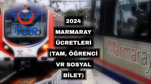 Marmaray ücretleri 2024