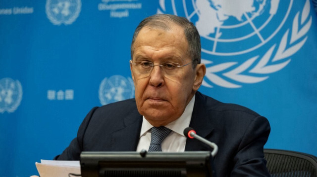 Le ministre des Affaires étrangères de la Fédération de Russie, Sergueï Lavrov.
