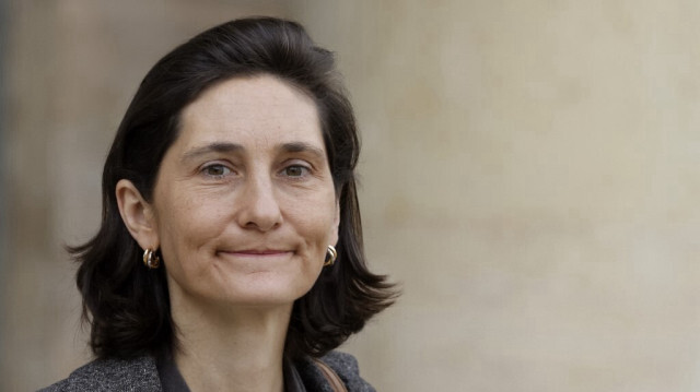 La ministre française de de l'Éducation nationale, Amélie Oudéa-Castéra.