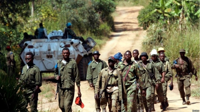 Un groupe armé non identifié dans le Nord de la RDC.