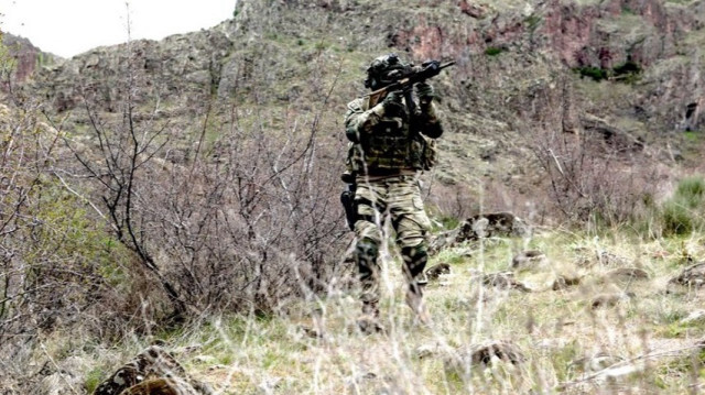 Les forces armées turc ont neutralisé 13 terroristes PKK/YPG dans les régions du Bouclier de l'Euphrate et du Rameau d'olivier, dans le nord de la Syrie, le 30 janvier 2024.