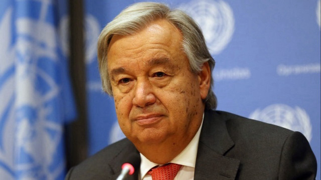 Le secrétaire général des Nations Unies (ONU), Antonio Guterres.