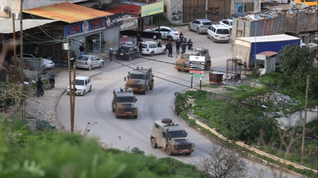 L'armée d'occupation en Palestine occupée, le 13 janvier 2024.