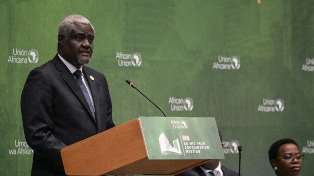 Le Président de la Commission de l'Union africaine (AUC) S.E. Moussa Faki Mahamat.