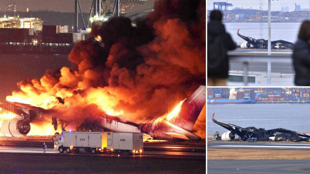 Japonya'daki uçak kazasında profesyonel müdahale sayesinde tahliye 18 dakikada tamamlandı.