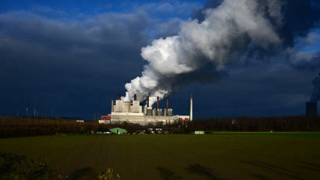 La centrale électrique au lignite exploitée par le géant allemand de l'énergie RWE à Neurath, dans l'ouest de l'Allemagne.