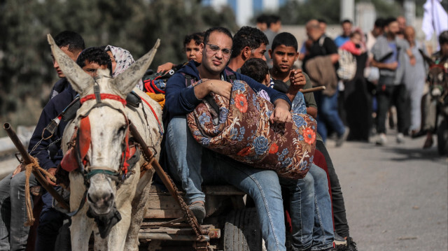 Gazzeliler 'gönüllü göçe' zorlanıyor (Foto: Arşiv)