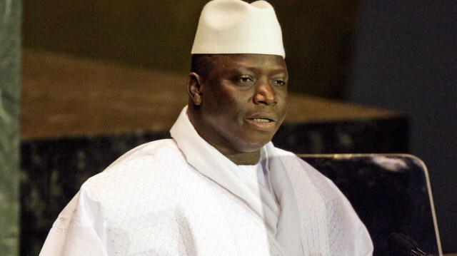 Al Hadji Yahya Jammeh, ancien président de la Gambie de 1996 à 2017.