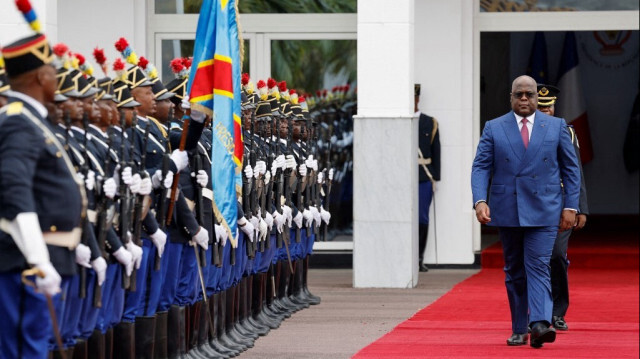 Le président de la République démocratique du Congo, Félix Tshisekedi, à Kinshasa, le 4 mars 2023.