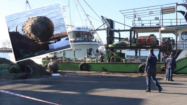Balıkçıların ağına takılan cisim ekipleri harekete geçirdi