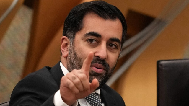 Le Premier ministre écossais, Humza Yousaf. 