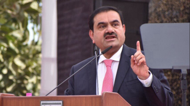 Le magnat indien Gautam Adani, l'homme le plus riche d'Asie en janvier 2024.