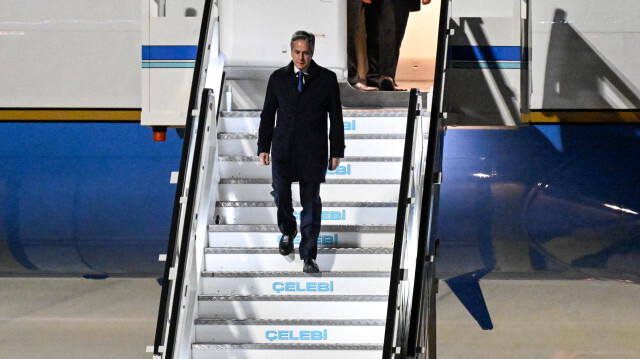 ABD Dışişleri Bakanı Antony Blinken İstanbul'a geldi.