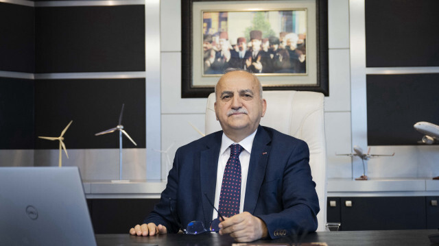 Orhan Aydın, président de la zone industrielle organisée OSTİM OSB, située à Ankara, Türkiye. (archive)