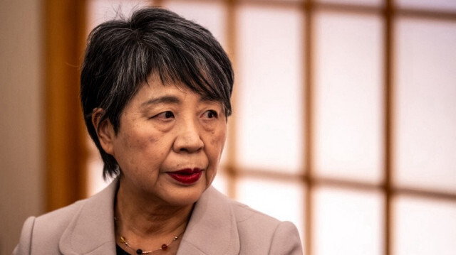 La ministre japonaise des Affaires étrangères, Yoko Kamikawa, à Tokyo le 30 novembre 2023.