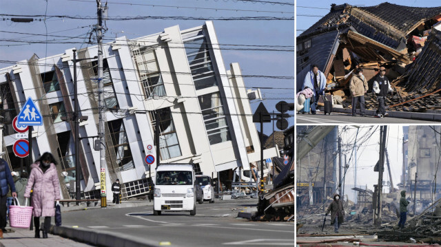 Japonya'da 7,6 büyüklüğünde deprem meydana gelmişti. 