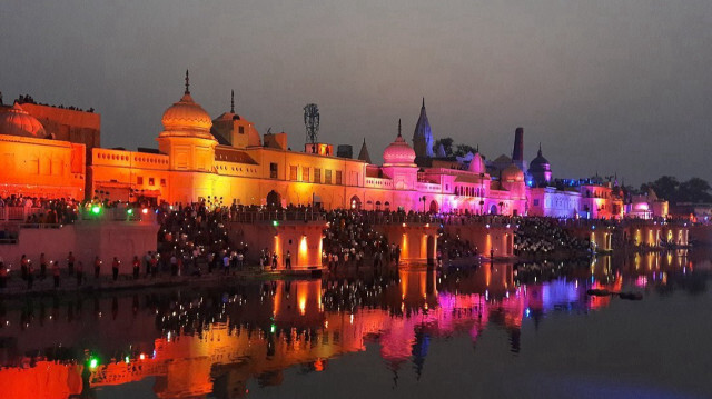 Temple d'Ayodhya, en Inde