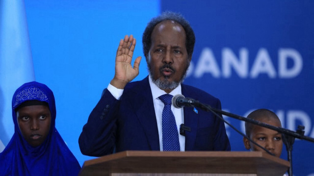 Le président de la Somalie Hassan Sheikh Mohamud.