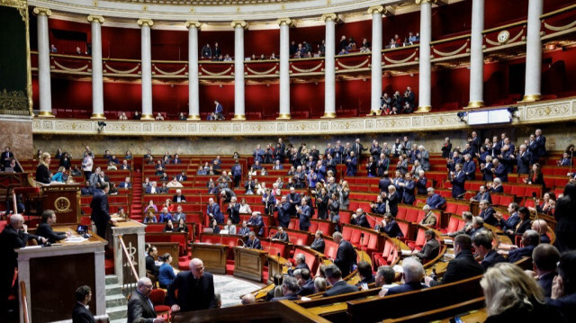 L'Assemblée nationale française, à Paris, en France.