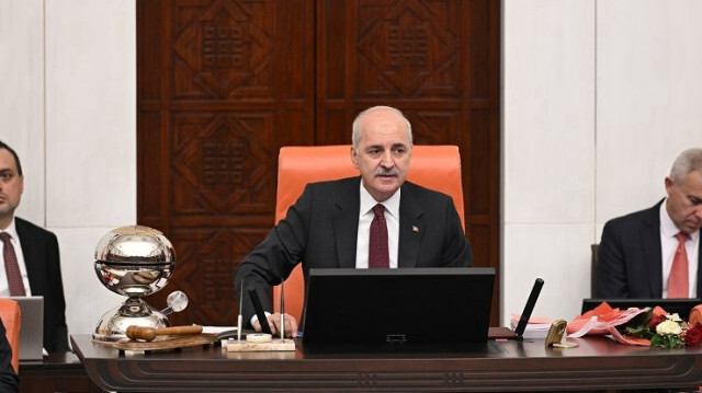 Turkish Parliament Speaker Numan Kurtulmus