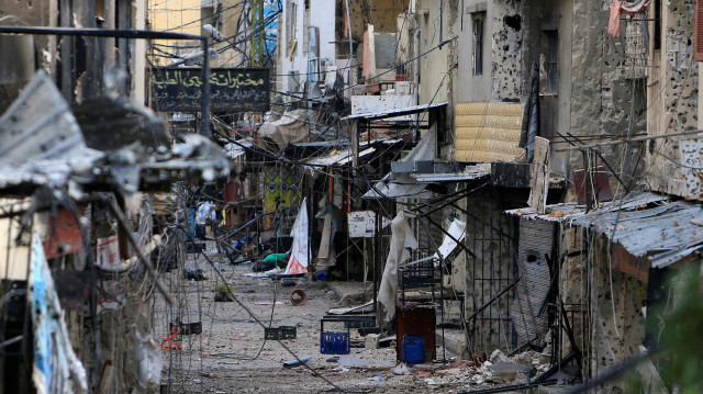 إصابات بقصف إسرائيلي على مخيم عين الحلوة جنوبي لبنان 