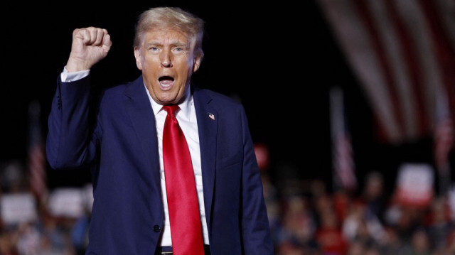 L'ancien président des États-Unis et candidat républicain à l'élection, Donald Trump.